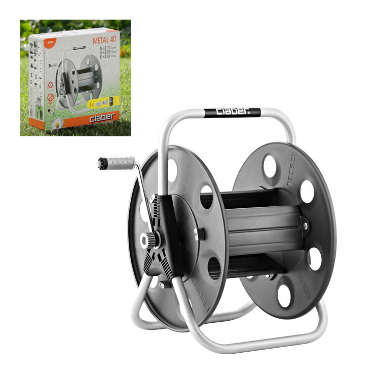 8890 WALL METAL HOSE REEL TO HOLD UP TO 80M HOSE
